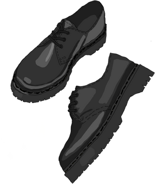 Black Leather Shoes